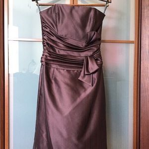 Satin prom/wedding dress